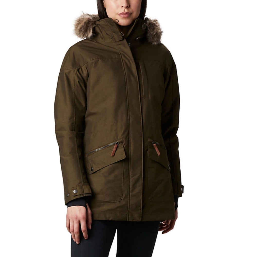 Columbia Carson Pass Interchange Olive Jacket